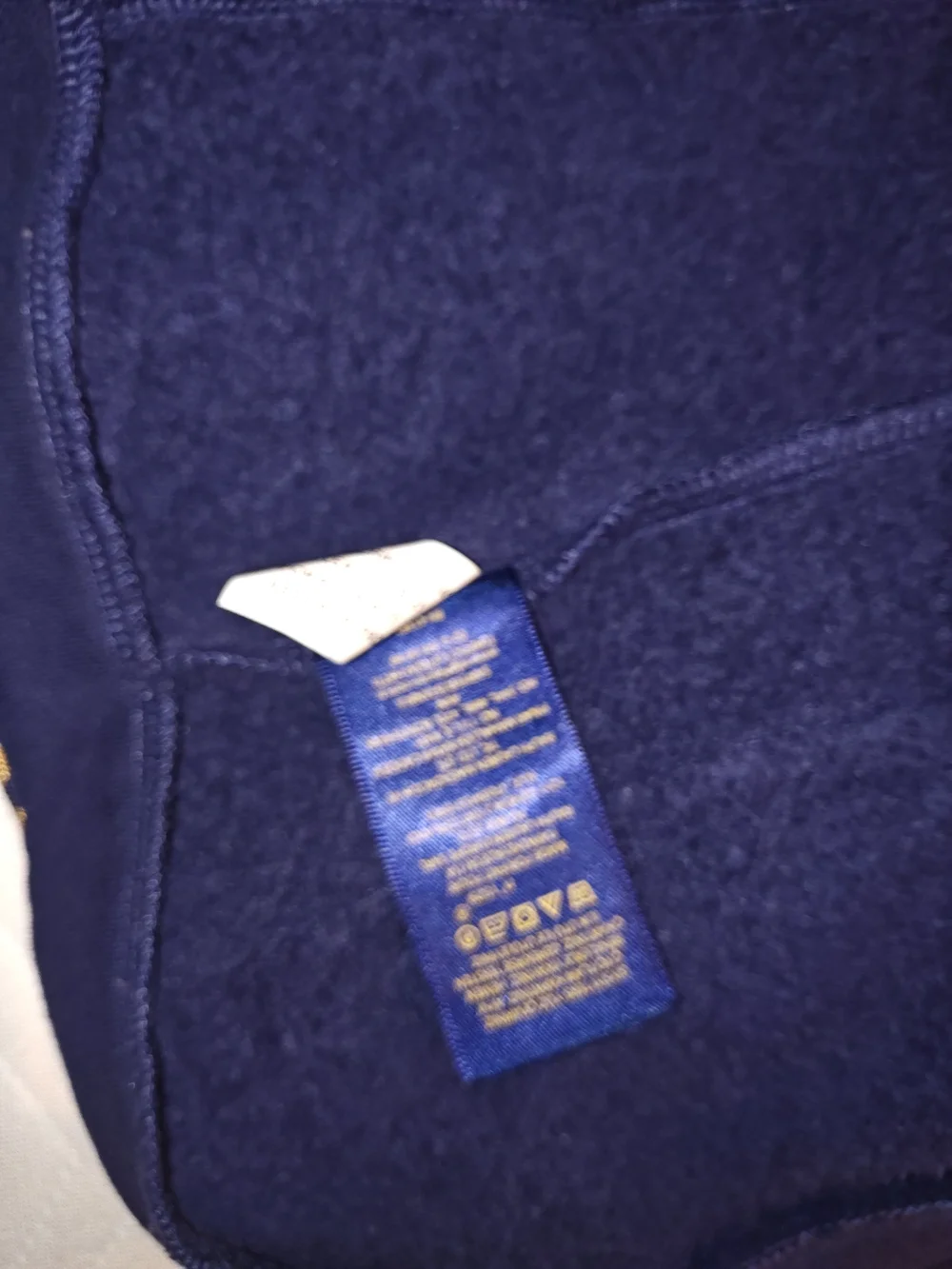 Polo by Ralph Lauren Navy Blazer with Gold Braid and Crest 8-10